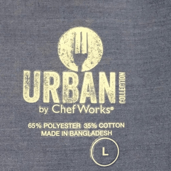 ChefWorks Urban Collection Women's Shirt Sz Large - Picture 5 of 6